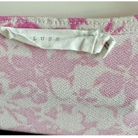 Lush Floral Print Ruffle Dress size XS - Picture 6 of 6